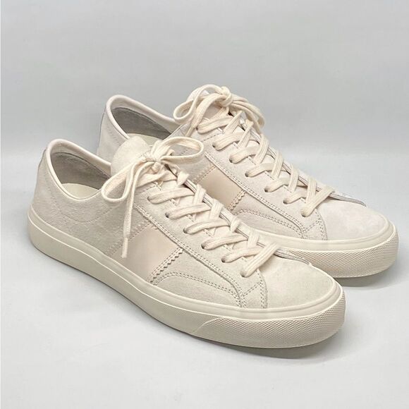TOM FORD Suede Low-Top Sneakers size 8 - Picture 11 of 15